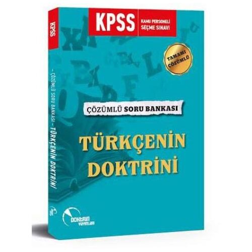Doktrin KPSS Türkçe Doktrini Çözümlü Soru Bankası 2020