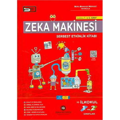 SBM 1. ve 2. Sınıf Zeka Makinesi Serbest Etkinlik Kitabı