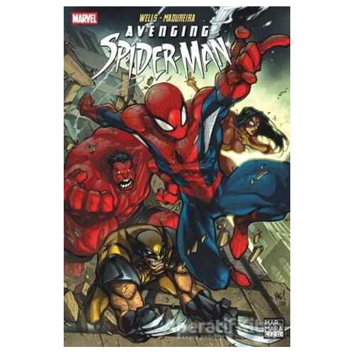 Avenging Spiderman 1 - Red Hulk - Zeb Wells - Marmara Çizgi