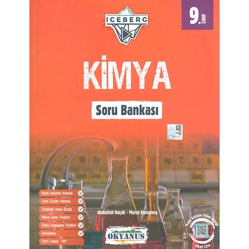 9.Sınıf Iceberg Kimya Soru Bankası Okyanus Yayınları