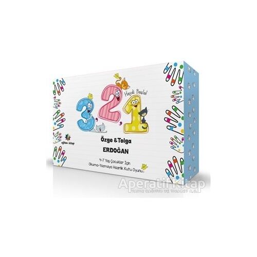 3 2 1 Haydi Başla! - Özge Erdoğan - Eğiten Kitap
