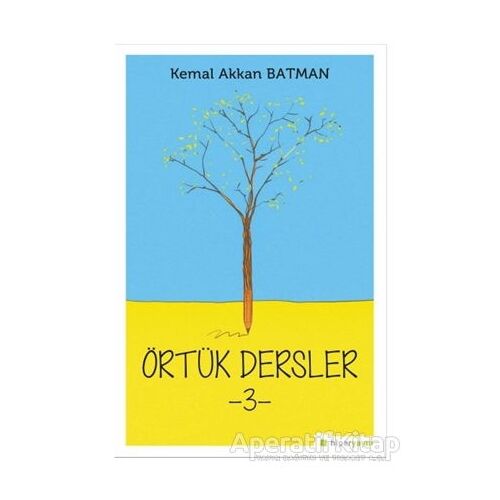 Örtük Dersler 3 - Kemal Akkan Batman - Hiperlink Yayınları