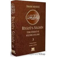 Riyazüs Salihin Tercümesi Kelime Manalı 3. Cilt - İmam Nevevi - Kitap Kalbi Yayıncılık