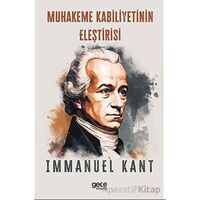 Muhakeme Kabiliyetinin Eleştirisi - Immanuel Kant - Gece Kitaplığı