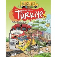 Eğlenceli Gezi - Güzel Ülkem Türkiye 3 - Metin Özdamarlar - Eğlenceli Bilgi Yayınları