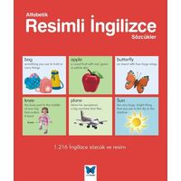 Alfabetik Resimli İngilizce Sözcükler - Jo Litchfield - Mavi Kelebek Yayınları