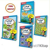 Highlights Puzzlemania (On The Go Serisi) 4lü Set - Kolektif - Dikkat Atölyesi Yayınları