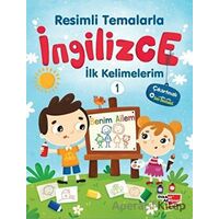 Resimli Temalarla İngilizce İlk Kelimelerim 1 - Benim Ailem - Kolektif - Dikkat Atölyesi Yayınları