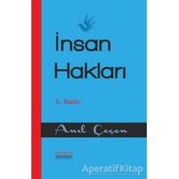 İnsan Hakları - Anıl Çeçen - Astana Yayınları