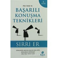 Altın Sözler ile Başarılı Konuşma Teknikleri - Sırrı Er - Hayat Yayınları