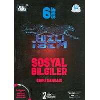 6.Sınıf Hızlı İsem Sosyal Bilgiler Soru Bankası İsem Yayıncılık