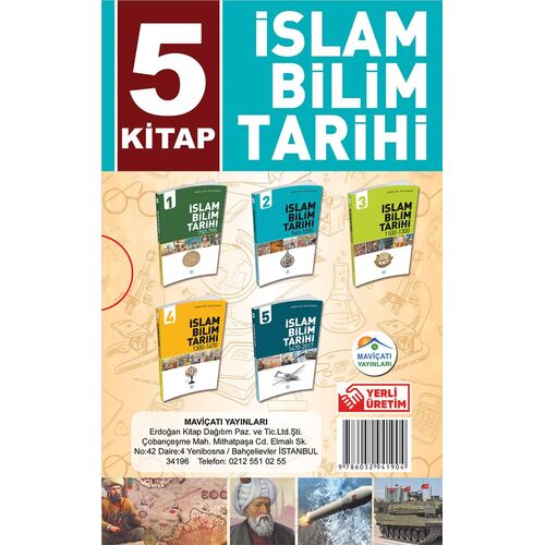 İslam Bilim Tarihi 5 Kitap Seti (750-2017) Maviçatı Yayınları