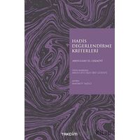 Hadis Değerlendirme Kriterleri - Abdulhay El-Leknevi - Takdim