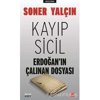 Kayıp Sicil - Soner Yalçın - Kırmızı Kedi Yayınevi