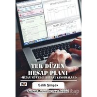 Tek Düzen Hesap Planı - Salih Şimşek - Tilki Kitap