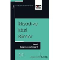 İktisadi ve İdari Bilimler Alanında Uluslararası Araştırmalar 3