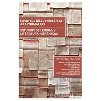 İspanyol Dili ve Edebiyatı Araştırmaları - Rafael Carpintore Ortega - Hiperlink Yayınları