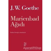 Marienbad Ağıdı - Johann Wolfgang von Goethe - Sözcükler Yayınları