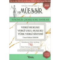 Temsil Kitap MÜESSİR Vergi Hukuku VUH ve TVS Adli-İdari Hakimlik Çıkmış Soru Bankası