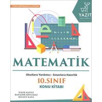 10.Sınıf Matematik Konu Kitabı Yazıt Yayınları