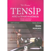 Tensip 2 İdare Hukuku Çözümlü Çıkmış Sorular Kuram Kitap