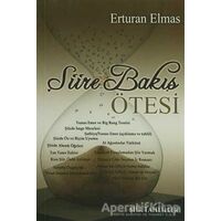 Şiire Bakış Ötesi - Erturan Elmas - Kanes Yayınları