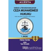 ALESTA - Hakimlik ve Tüm Kurum Sınavları İçin Ceza Muhakemesi Hukuku