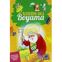 Nasreddin Hoca Boyama - Örnekli Renkli - Kolektif - Karatay Çocuk