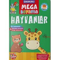 Etkinlikli Mega Boyama Hayvanlar Boyama Zamanı