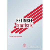 Betimsel İstatistik - Nuran Bayram Arlı - Ezgi Kitabevi Yayınları