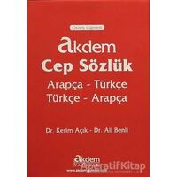 Akdem Cep Sözlük - Ali Benli - Akdem Yayınları