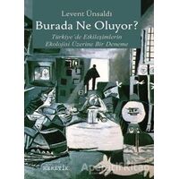 Burada Ne Oluyor? - Levent Ünsaldı - Heretik Yayıncılık