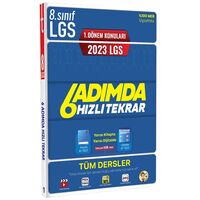 Tonguç Akademi 2023 8. Sınıf LGS 1. Dönem Tüm Dersler 6 Adımda Hızlı Tekrar