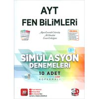 AYT Fen Bilimleri Simülasyon Denemeleri 3D Yayınları