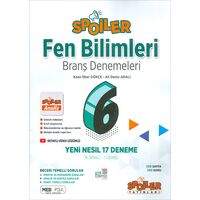 6.Sınıf Fen Bilimleri Branş Denemeleri Spoiler Yayınları