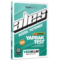 Yediiklim Ales Sözel Yetenek Çek Kopart Yaprak Test