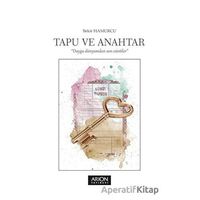 Tapu ve Anahtar - Bekir Hamurcu - Arion Yayınevi