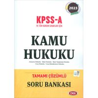 KPSS A ve Tüm Kurum Sınavları İçin Kamu Hukuku Tamamı Çözümlü Soru Bankası Data Yayınları