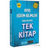 2023 KPSS Eğitim Bilimleri Konu Anlatımlı Tek Kitap - Kolektif - Pegem Akademi Yayıncılık