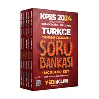 Yediiklim 2024 KPSS Ortaöğretim Ön Lisans Modüler Soru Bankası