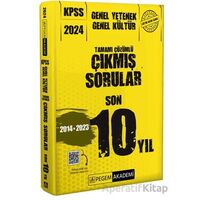 2024 KPSS Genel Yetenek Genel Kültür Tamamı Çözümlü Çıkmış Sorular Son 10 Yıl