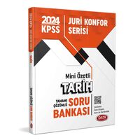 2024 KPSS Tarih Tamamı Sınava Hazırlık Jüri Konfor Serisi Data Yayınları