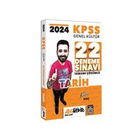 HocaWebde 2024 KPSS Tarih Tamamı Çözümlü 22 Deneme Sınavı