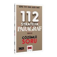 Yargı Yayınları 2024 112 Stratejik Paragraf Soru Bankası (Mikail Şan)