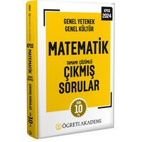 Pegem 2024 KPSS Matematik Tamamı Çözümlü Çıkmış Sorular