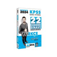 HocaWebde 2024 KPSS Türkçe Tamamı Çözümlü 22 Deneme Sınavı