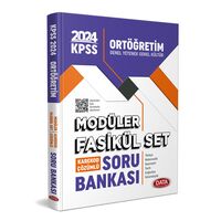 2024 KPSS Ortaöğretim Soru Bankası Modüler Fasikül Set Data Yayınları