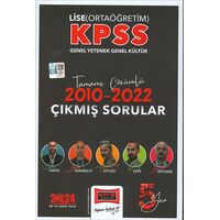 Yargı 2024 KPSS GY-GK Lise (Ortaöğretim) Çözümlü 2010-2022 Çıkmış Sorular