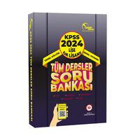 2024 KPSS Lise Önlisans Tüm Dersler Tek Kitap Soru Bankası Doktrin Yayınları