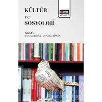 Kültür ve Sosyoloji - Orhan Bingöl - Eğitim Yayınevi - Ders Kitapları